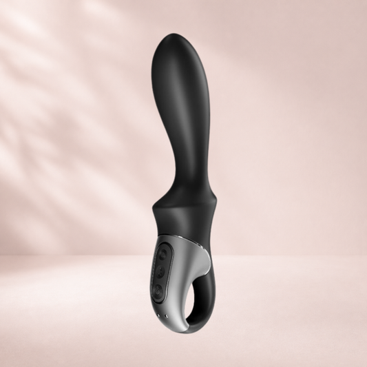 Satisfyer Heat Climax+ clitoral vibrator, black