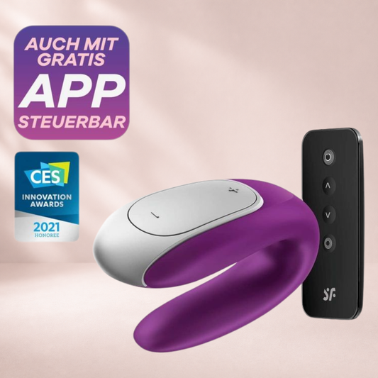 Satisfyer App Enabled Double Fun rabbit vibrator
