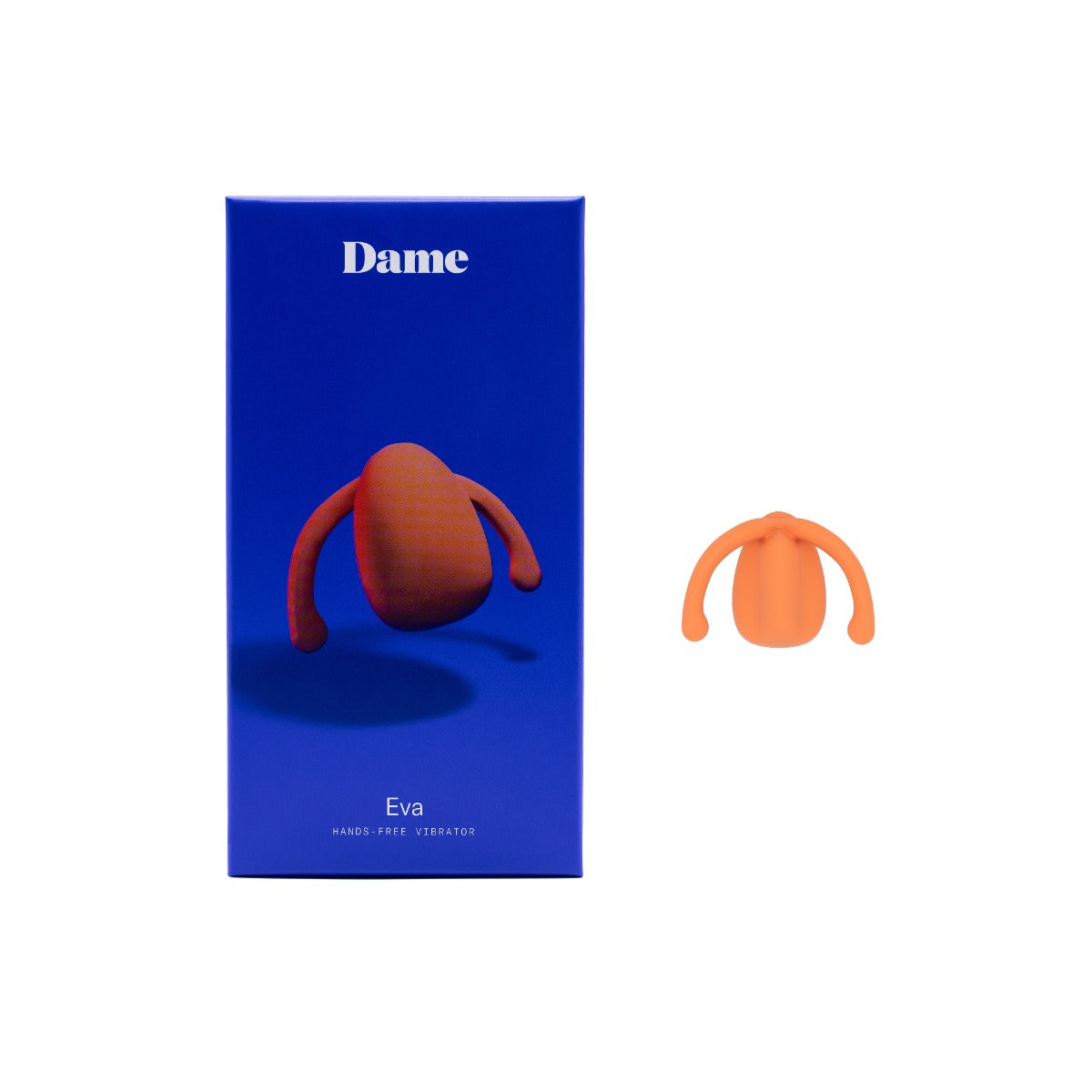 DAME Eva Couples Vibrator - Papaya