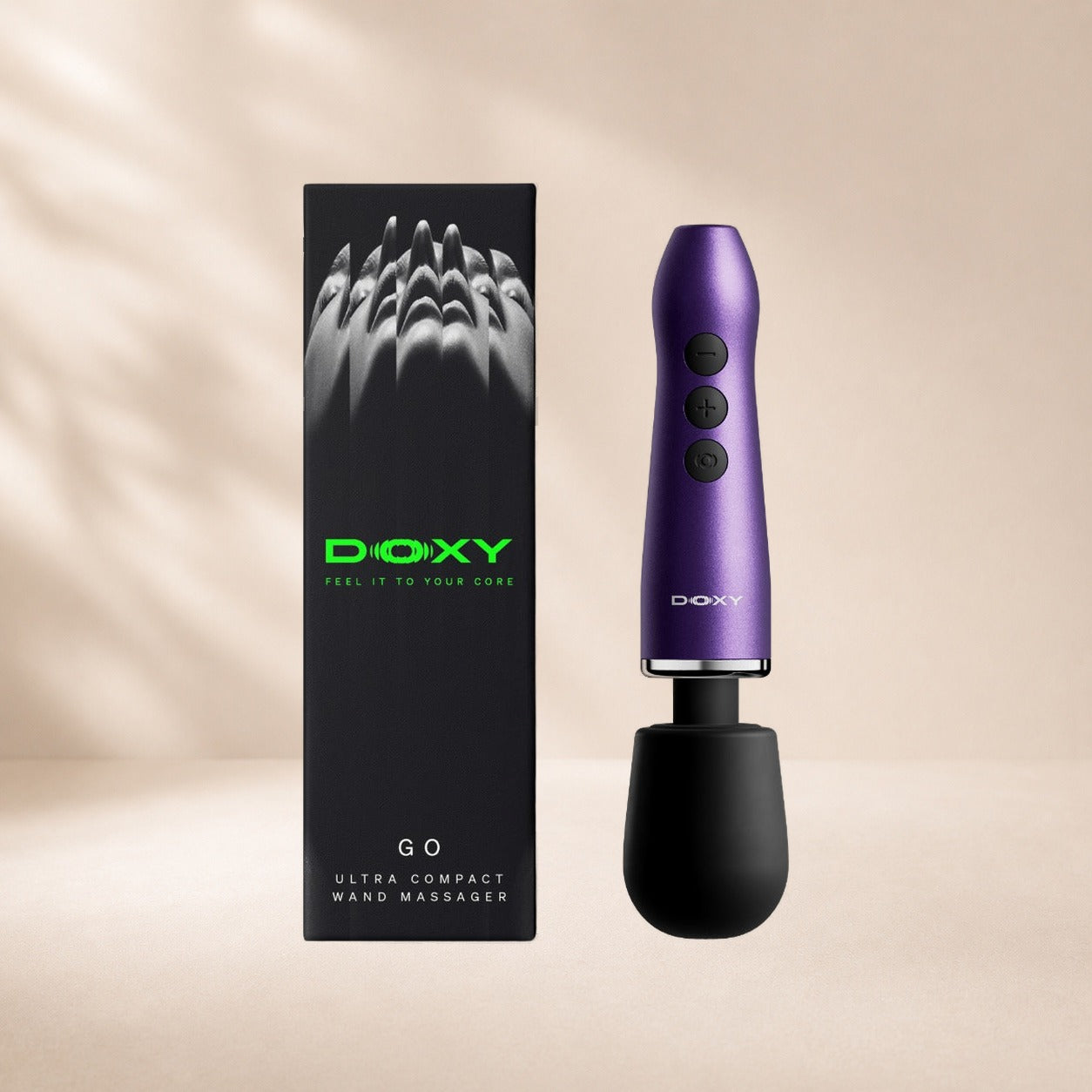 Doxy Go Wand Vibrator - Purple