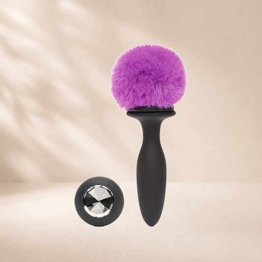 Happy Rabbit Rechargeable Vibrating Butt Plug - Large