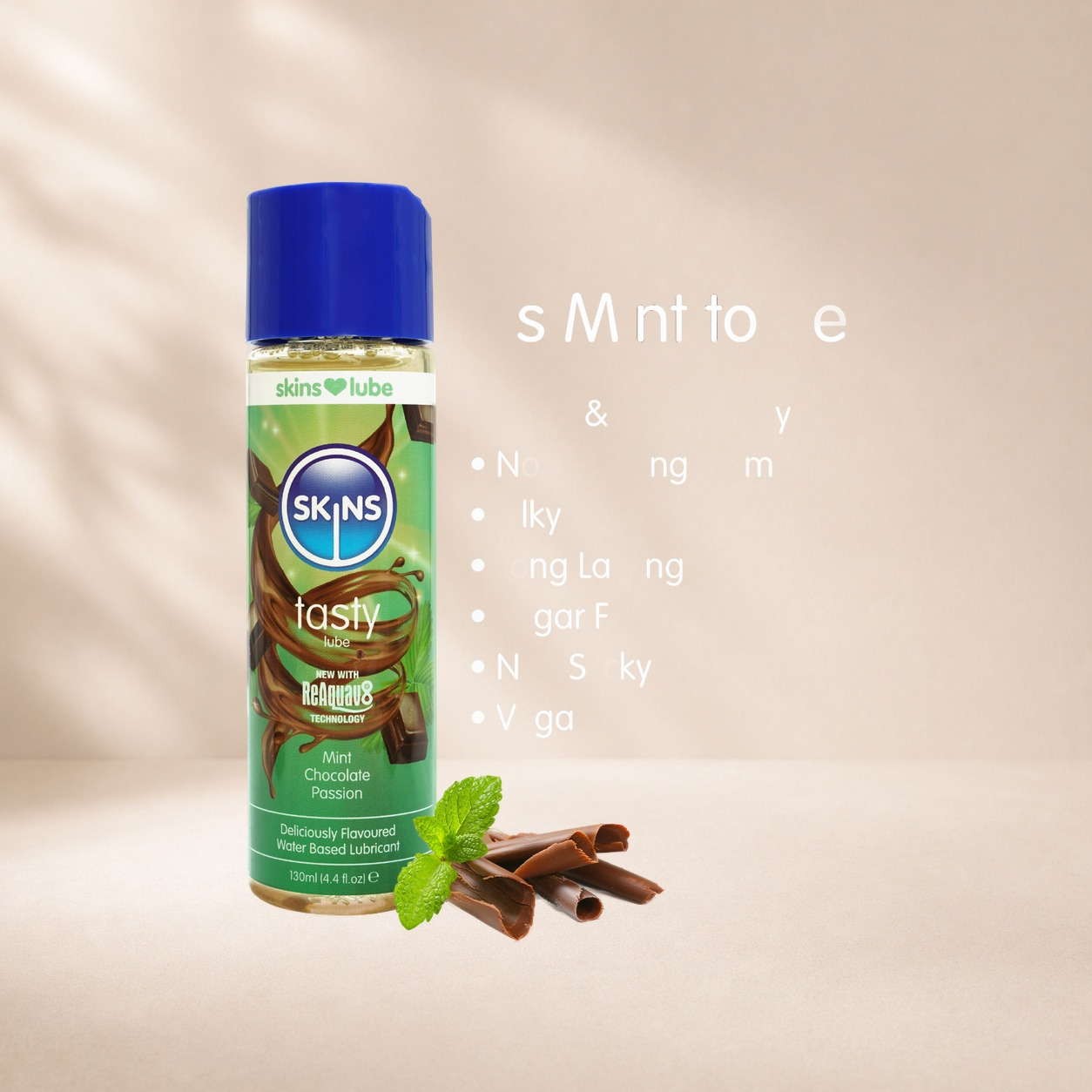 Skins Flavoured Lubricant - Mint Chocolate — image 3 of 4