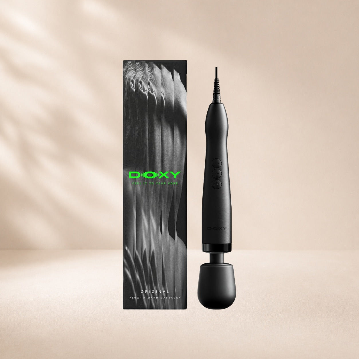 Doxy Original Plug-In Wand - Black