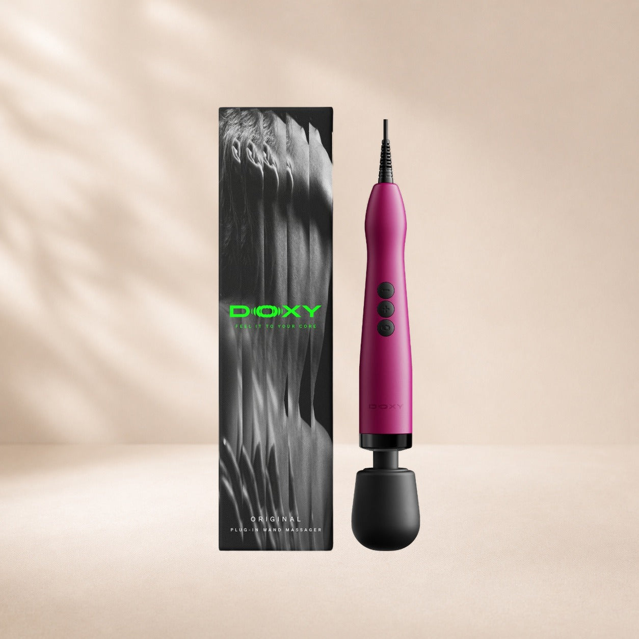 Doxy Original Plug-In Wand - Pink