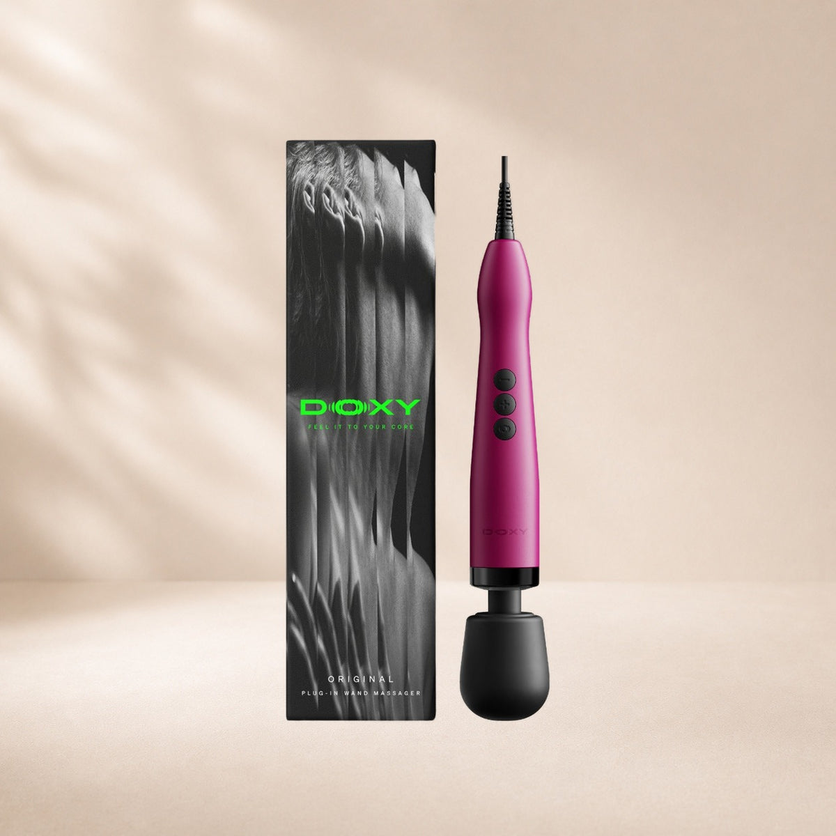 Doxy Original Plug-In Wand - Pink
