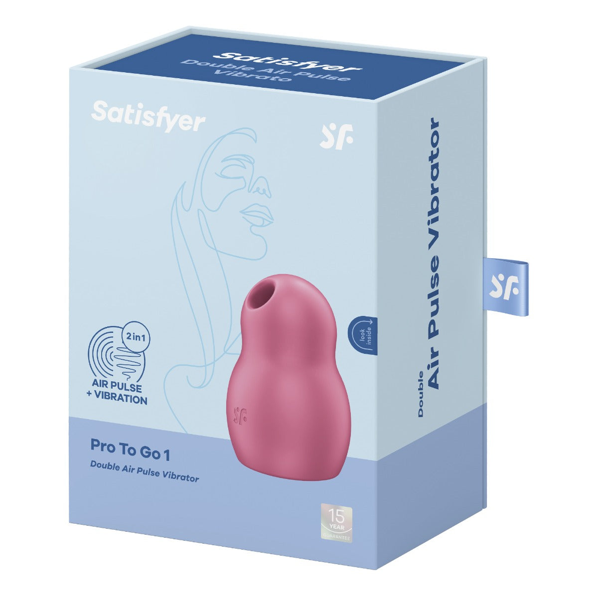 Satisfyer Pro To Go 1 - Mint - Red