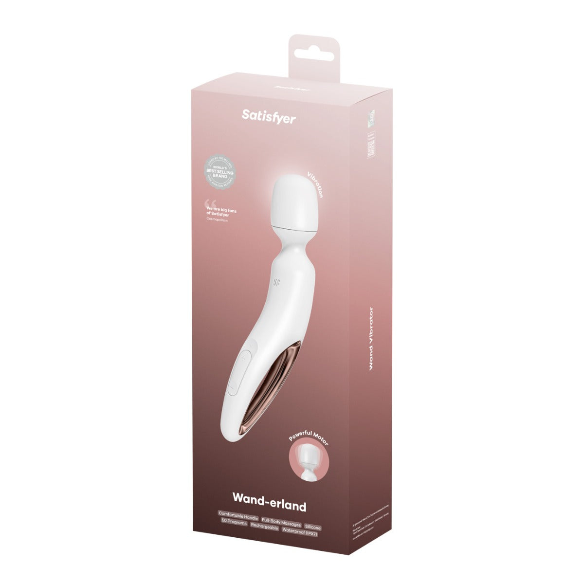 Satisfyer Wand-erland - White/Gold - Original