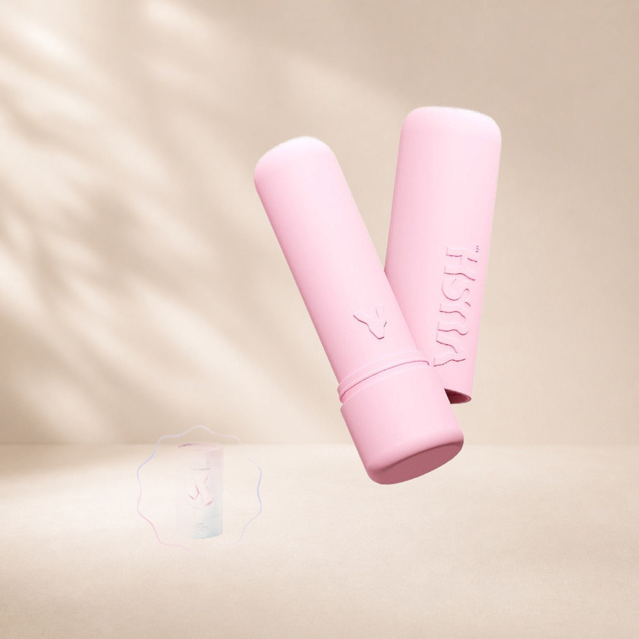 Vush Pop Gloss Clitoral Vibrator - Pink